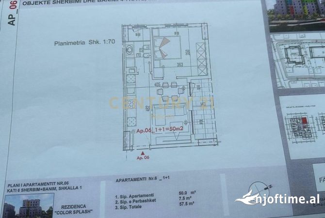 Shtepi ne shitje 1+1 ne Tirane - 66,000 Euro