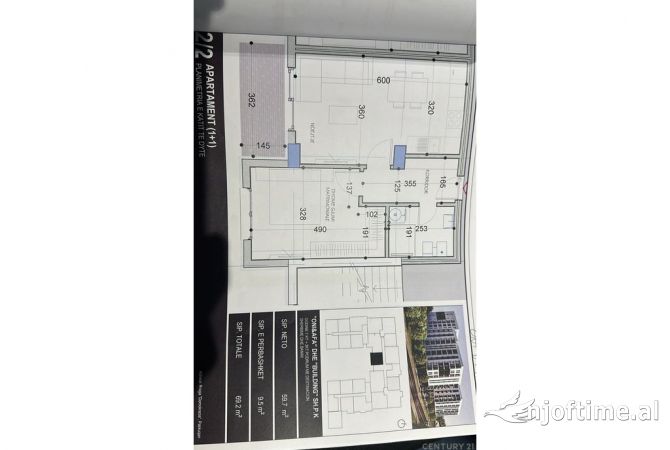 Shtepi ne shitje 1+1 ne Tirane - 72,600 Euro