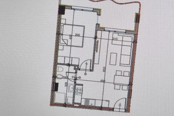 Shtepi ne shitje Apartament ne Tirane, 1+1, Mobilimi E mobiluar, Pagesa 79,500  Euro.
