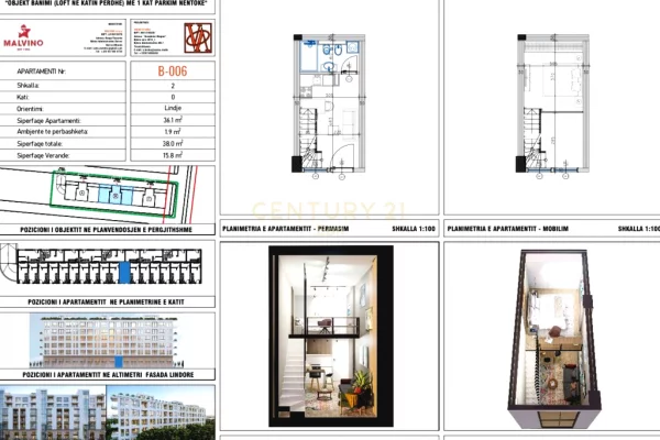 Shtepi ne shitje 1+1 ne Durres - 59,000 Euro