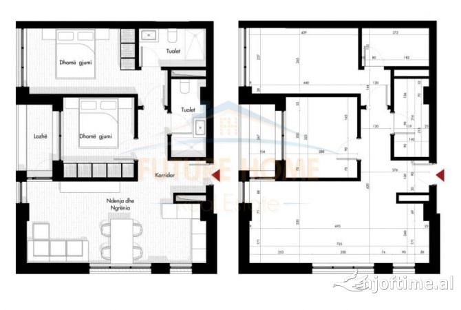 Shtepi ne shitje 2+1 ne Tirane - 142,920 Euro