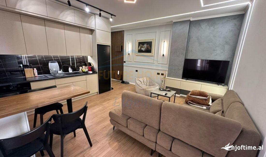 Shtepi ne shitje Apartament ne Tirane, 1+1, Mobilimi E mobiluar, Pagesa 120,000  Euro.