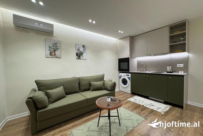 Shtepi ne shitje Apartament ne Tirane, 1+1, Mobilimi E mobiluar, Pagesa 184,000  Euro.