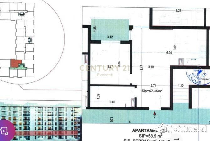 Shtepi ne shitje 1+1 ne Durres - 80,940 Euro