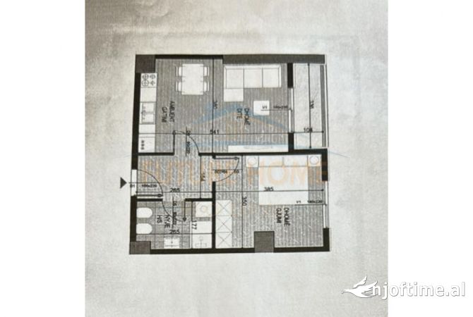 Shtepi ne shitje 1+1 ne Tirane - 96,120 Euro