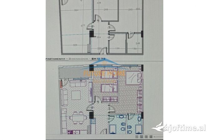 Shtepi ne shitje Apartament ne Tirane, 2+1, Mobilimi E mobiluar, Pagesa 185,000  Euro.