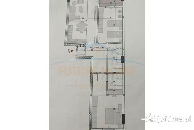 Shtepi ne shitje 2+1 ne Tirane - 102,900 Euro