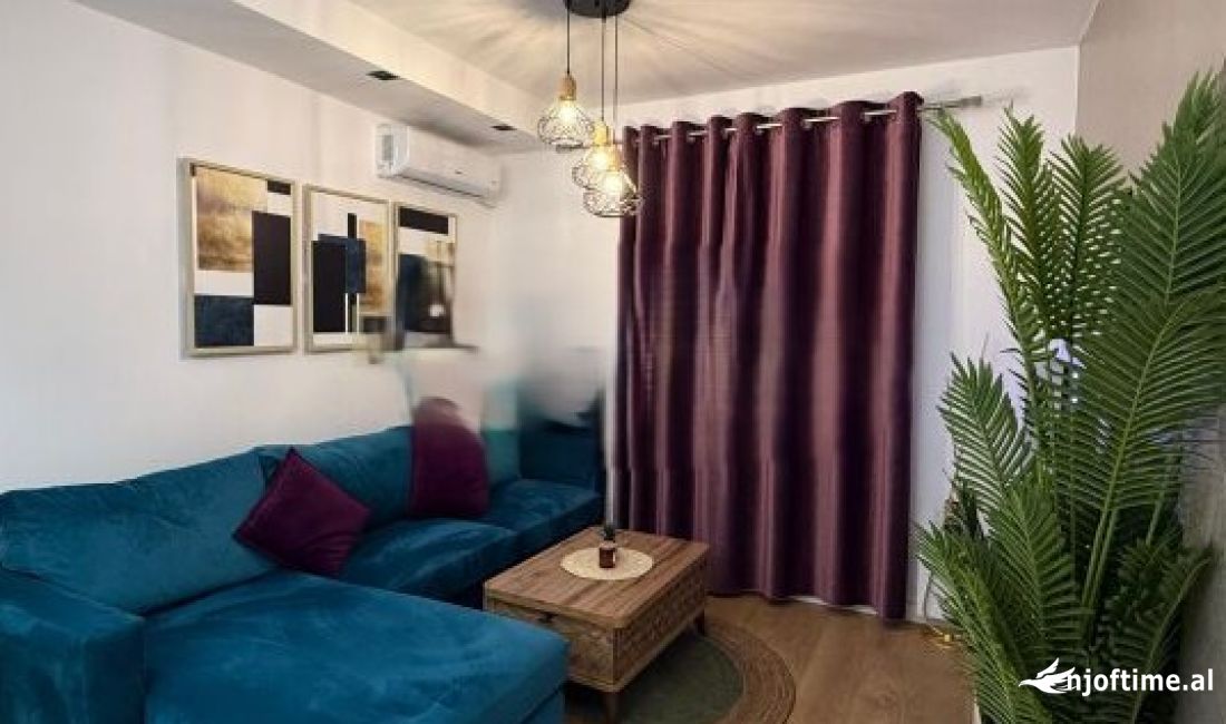 Shtepi me qera Apartament ne Tirane, 1+1, Mobilimi E mobiluar, Pagesa 650  Euro.