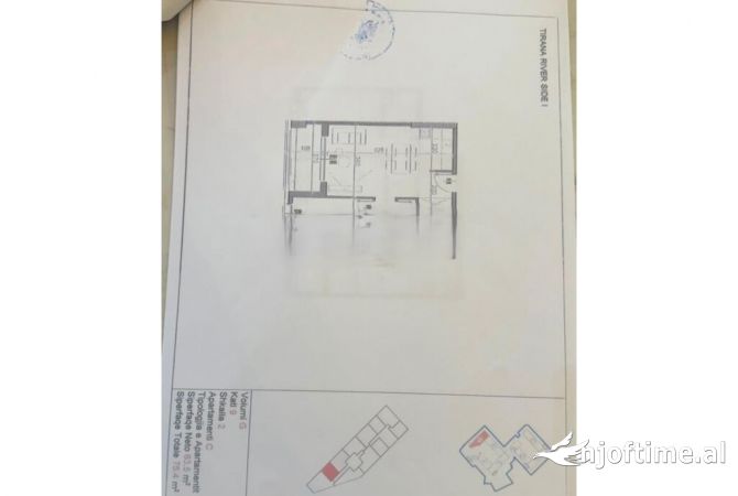 Apartment for sale in Tirana 1+1, In Part