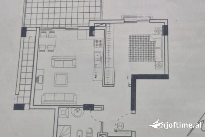 Shtepi ne shitje 1+1 ne Tirane - 140,000 Euro