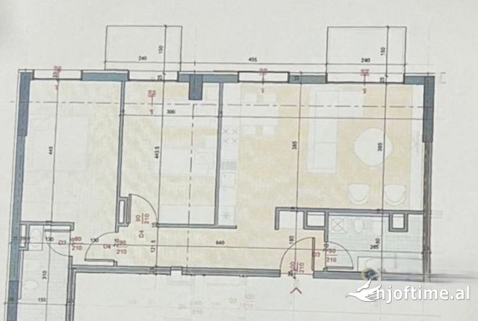 Shtepi ne shitje 2+1 ne Tirane - 148,500 Euro