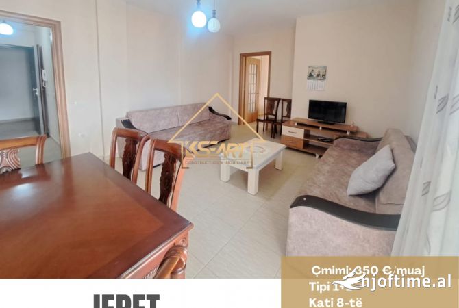 Shtepi me qera 1+1 ne Vlore - 350 Euro