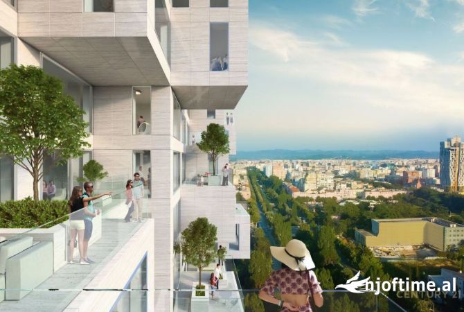 Penthouse (panoramic top floor) for sale in Tirana 1+1, Furnished