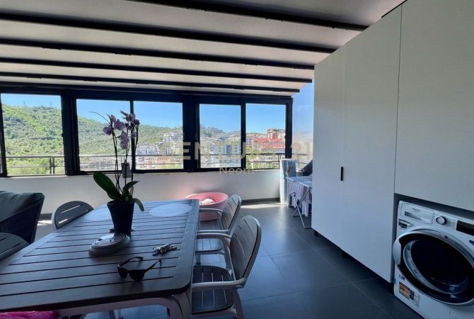 Penthouse (panoramic top floor) for rent in Tirana 2+1, Furnished