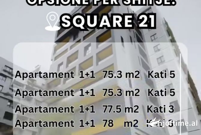 Shtepi ne shitje 1+1 ne Tirane - 209,250 Euro