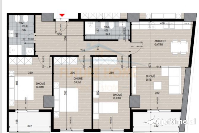 Shtepi ne shitje 3+1 ne Tirane - 219,600 Euro