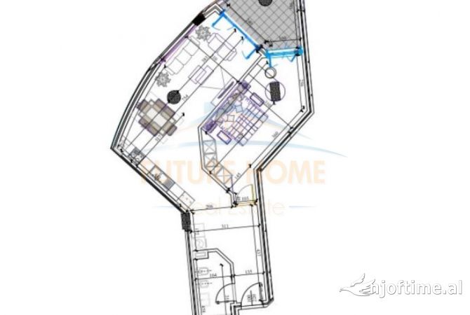 Shtepi ne shitje 1+1 ne Tirane - 155,000 Euro