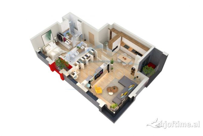 Shtepi ne shitje 2+1 ne Tirane - 210,239 Euro