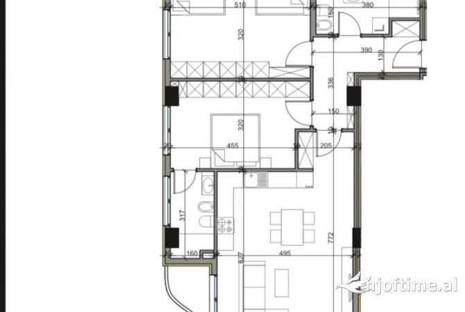 Shtepi ne shitje 2+1 ne Tirane - 115,710 Euro