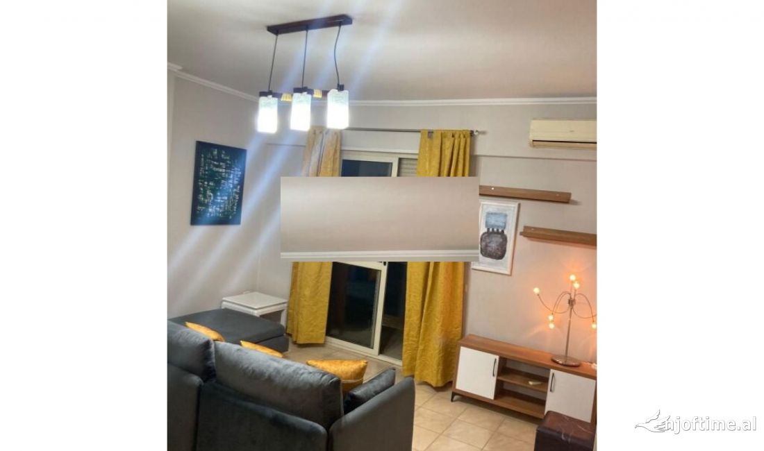 Shtepi me qera Apartament ne Tirane, 1+1, Mobilimi E mobiluar, Pagesa 550  Euro.