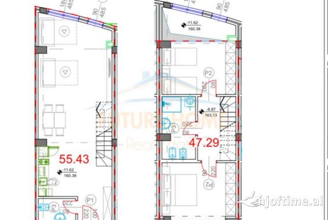 Shtepi ne shitje 2+1 ne Tirane - 182,900 Euro