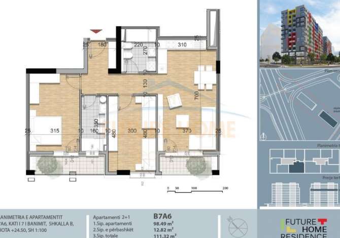 Ambient biznesi me qera 1+1 ne Tirane - 500 Euro