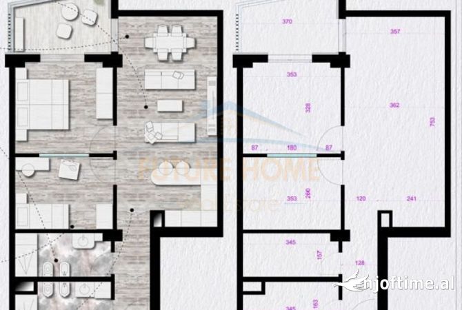 Shtepi ne shitje 2+1 ne Tirane - 139,320 Euro