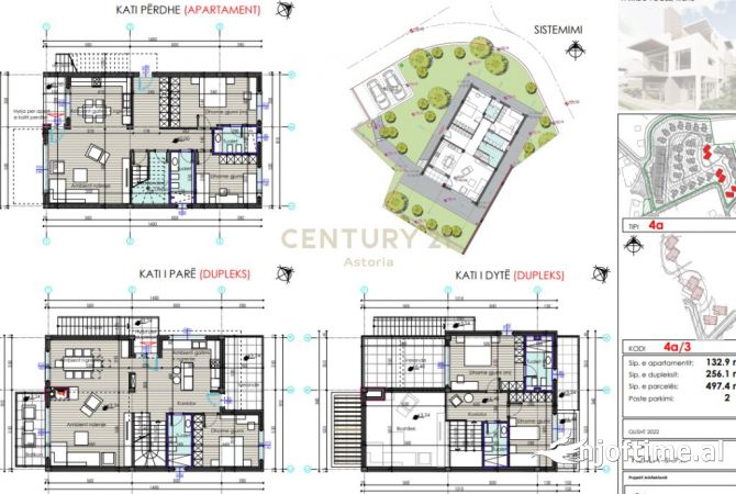 Shtepi ne shitje Apartament ne Tirane, 2+1, Mobilimi Bosh, pa mobiluar, Pagesa 643,000  Euro.