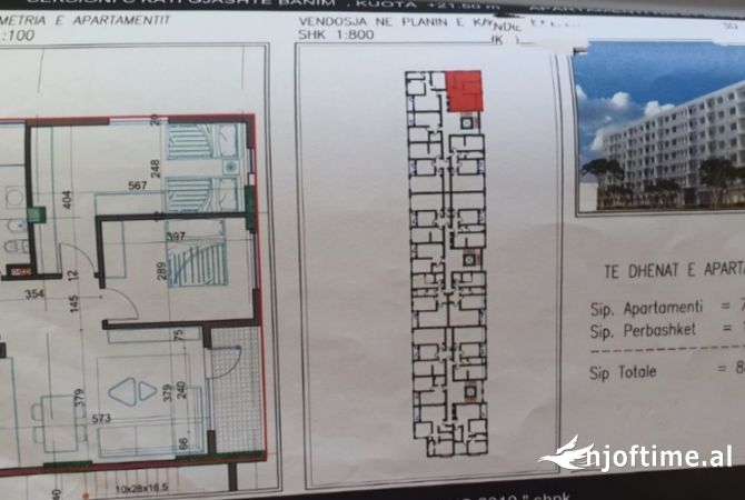 Shtepi ne shitje 2+1 ne Tirane - 70,400 Euro