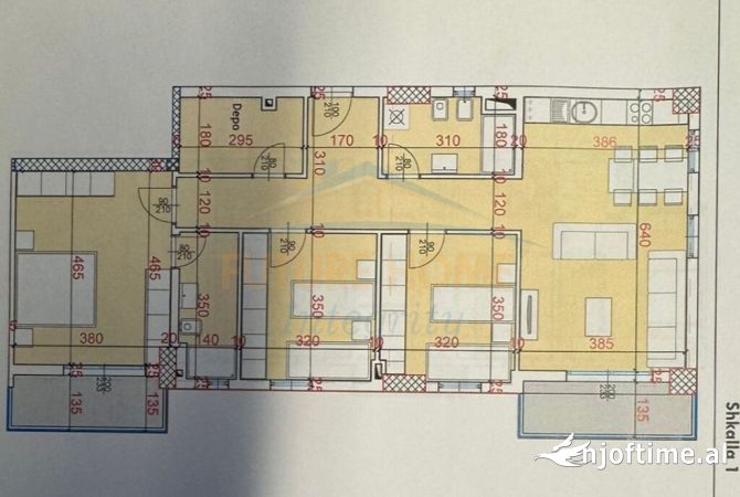 Shtepi ne shitje 3+1 ne Tirane - 277,940 Euro