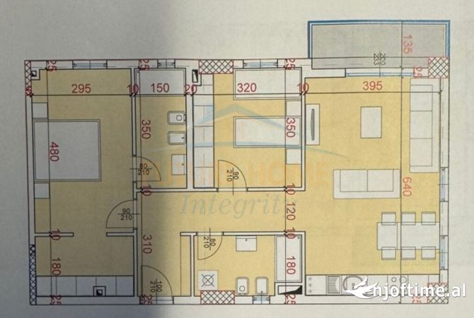 Shtepi ne shitje 2+1 ne Tirane - 218,113 Euro