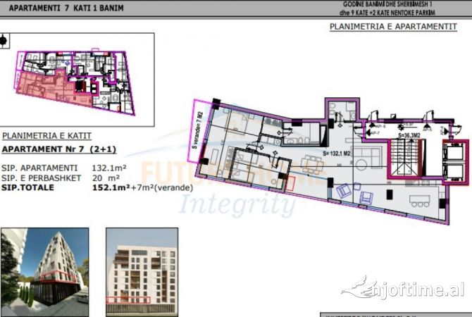 Casa in vendita 2+1 a Tirana - 577,980 Euro