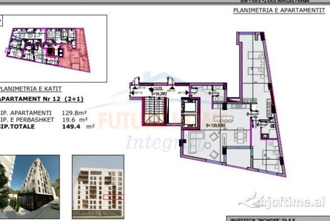 Casa in vendita 2+1 a Tirana - 567,720 Euro
