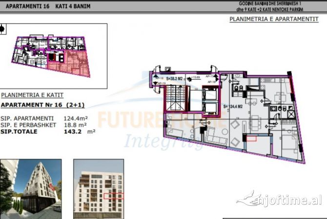 Shtepi ne shitje 2+1 ne Tirane - 544,160 Euro