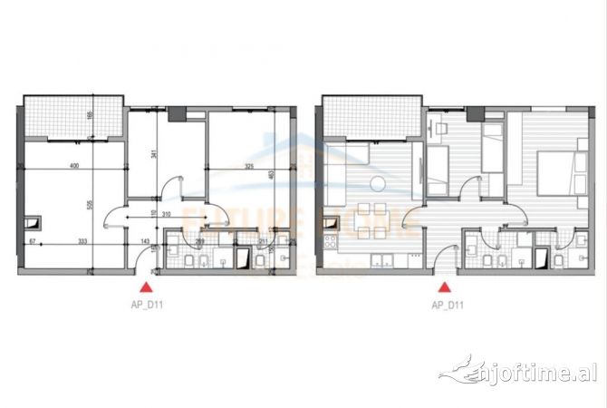 Shtepi ne shitje 2+1 ne Tirane - 120,680 Euro