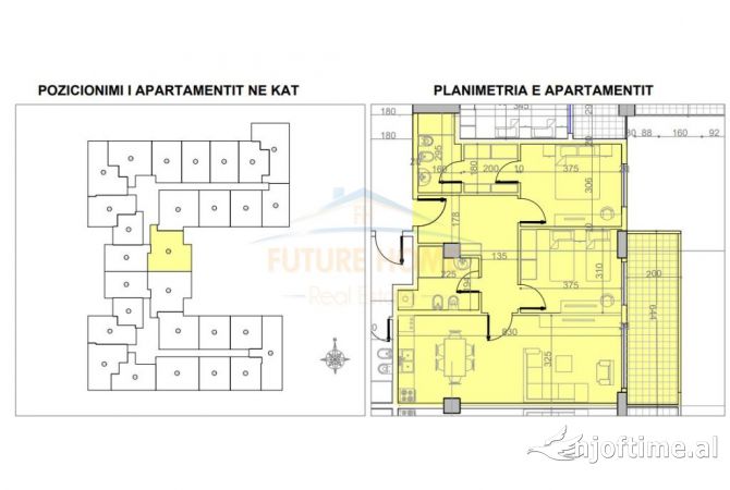 Shtepi ne shitje 2+1 ne Tirane - 109,620 Euro