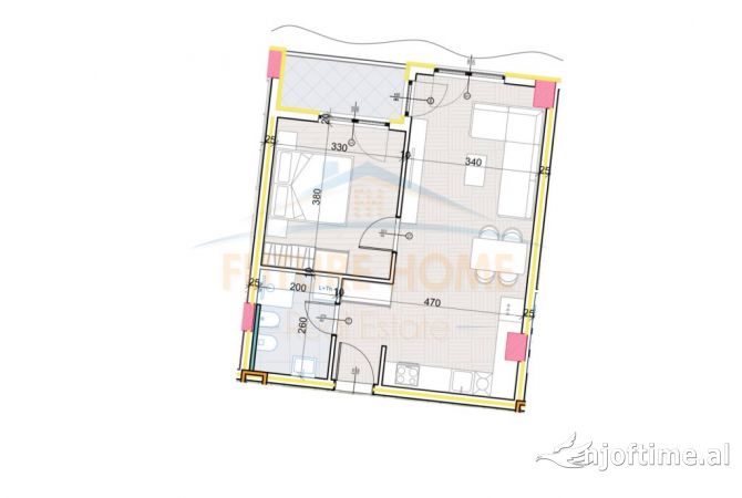 House for Sale 1+1 in Tirana - 70,900 Euro