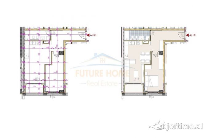 Shtepi ne shitje 1+1 ne Tirane - 413,750 Euro