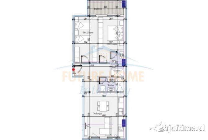 Shtepi ne shitje 2+1 ne Tirane - 122,000 Euro