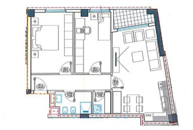 Shtepi ne shitje 2+1 ne Tirane - 165,000 Euro