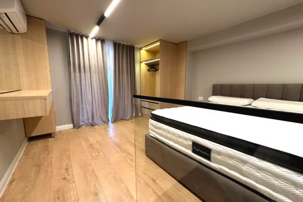 Shtepi ne shitje Apartament ne Tirane, 1+1, Mobilimi E mobiluar, Pagesa 119,130  Euro.