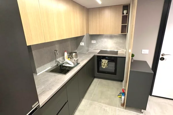 Shtepi ne shitje Apartament ne Tirane, 1+1, Mobilimi E mobiluar, Pagesa 119,130  Euro.