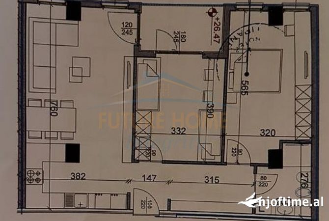 Shtepi ne shitje 2+1 ne Tirane - 149,640 Euro