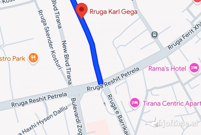 Shtepi me qera 2+1 ne Tirane - 650 Euro