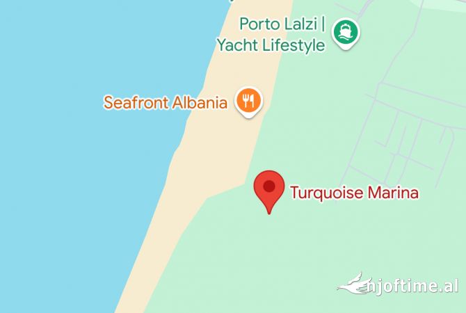 Shitet Apartament 1+1, Kompleksi Turquoise Marina, Hamallaj.