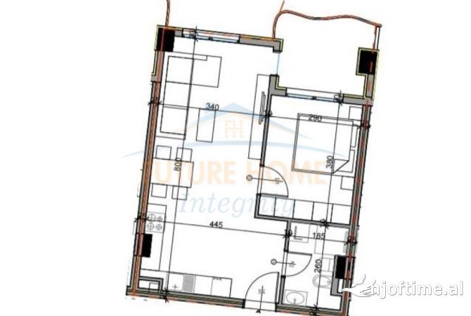 Shtepi ne shitje 1+1 ne Tirane - 77,220 Euro