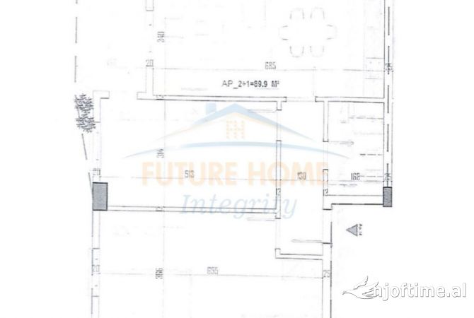Shtepi ne shitje 2+1 ne Tirane - 97,300 Euro