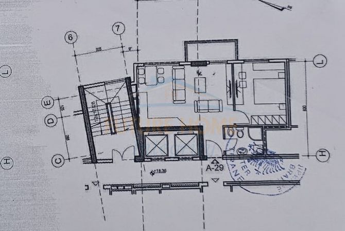 Qera, Apartament 1+1+Post Parkimi per zyra, Pazari I Ri, Tirane.