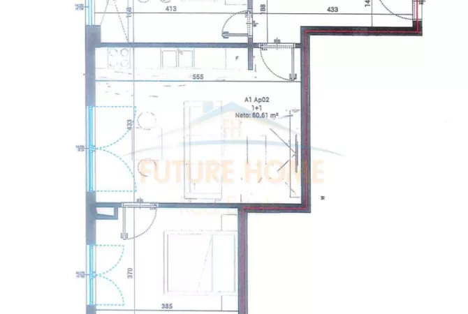 House for Sale 1+1 in Vlora - 200,256 Euro