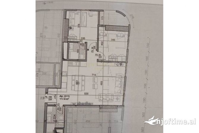 Shtepi ne shitje 2+1 ne Tirane - 411,600 Euro
